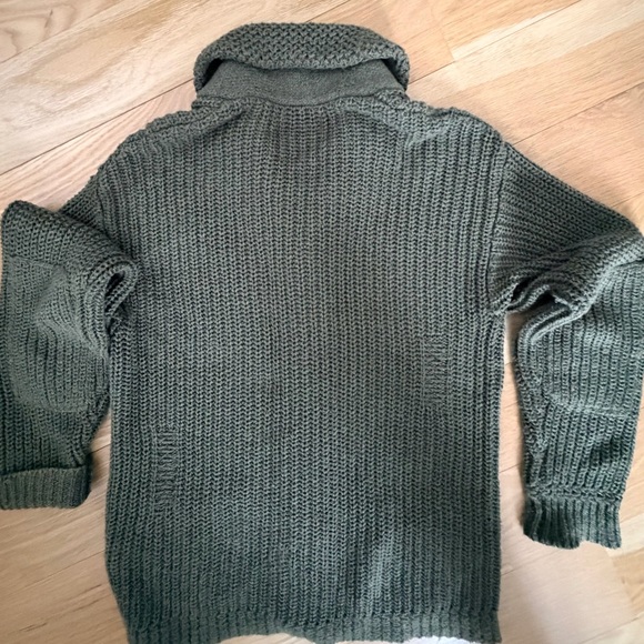 Distressed Linen-Cotton Shawl Cardigan
Polo Ralph Lauren Men’s M VGC Olive Gr - Picture 7 of 13